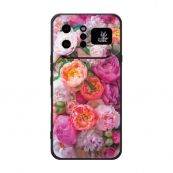 Матовый силиконовый чехол Сочные пионы на Infinix Note 60 Ultra