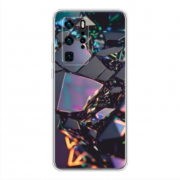 Силиконовый чехол Отражение солнца на Huawei P40 Pro