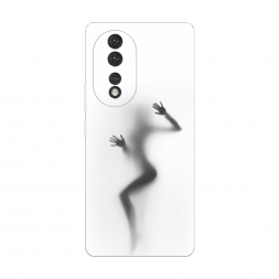 Силиконовый чехол Девушка в душе на Honor 80