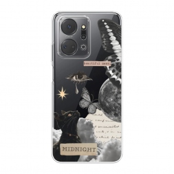 Силиконовый чехол midnight collage на Honor X7A