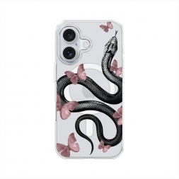 Snake and butterflies 3 на iPhone 16