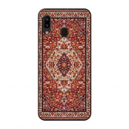 Матовый силиконовый чехол Красный ковёр на Samsung Galaxy A30