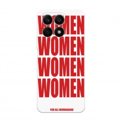 Soft touch белый WOMEN на Honor X8A