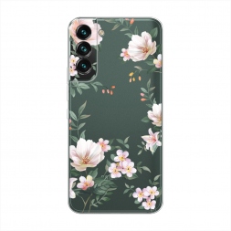 ����������� ����� Beautiful white flowers �� Samsung Galaxy S22 Plus