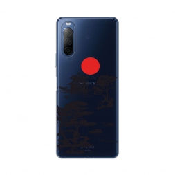 Силиконовый чехол Алое солнце на Sony Xperia 10 II