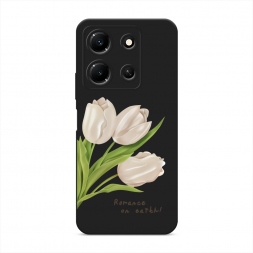 Матовый силиконовый чехол Romance on earth 2 на Infinix Note 30i