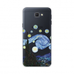 Силиконовый чехол Ночь Ван Гога на Samsung Galaxy J5 Prime 2016
