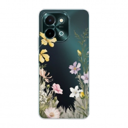 Силиконовый чехол Летний винтаж 2 на Vivo Y28 4G