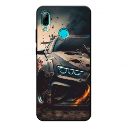 Матовый силиконовый чехол На износ на Honor 10 Lite