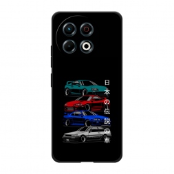 Матовый силиконовый чехол JDM Legend cars на Tecno Spark 30 Pro
