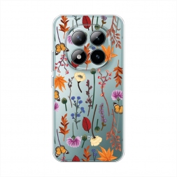 ����������� ����� Orange Purple flowers �� Redmi Note 15 Pro Plus 5G