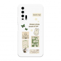 Soft touch белый dream a little на Honor 20 Pro