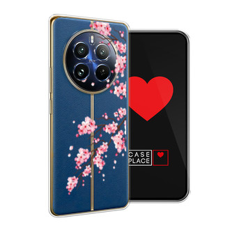 Силиконовый чехол Цветение сакуры на Realme 12 Pro Plus