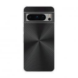 Силиконовый чехол Чёрный винил на Google Pixel 8 Pro
