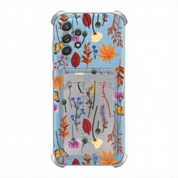  Orange Purple flowers �� Samsung Galaxy A33 5G