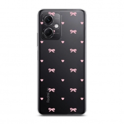 Силиконовый чехол Простые бантики 3 на Redmi Note 12 5G