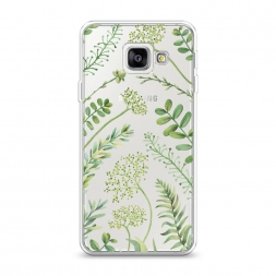 ����������� ����� Green Leaves �� Samsung Galaxy A3 2016