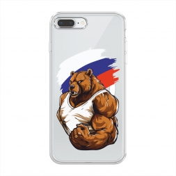 Русский медведь на iPhone 7 Plus