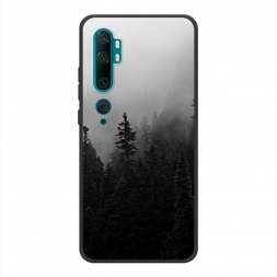 Матовый силиконовый чехол Туманный лес на Xiaomi Mi Note 10/Mi Note 10 Pro
