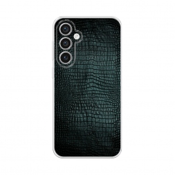 Силиконовый чехол Черная змея на Samsung Galaxy S23 FE 5G