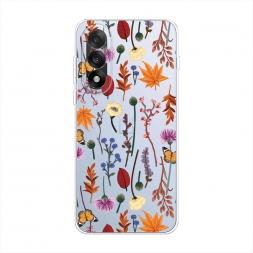����������� ����� Orange Purple flowers �� OnePlus Nord 5