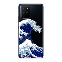 Силиконовый чехол Волна в Канагаве на Samsung Galaxy S10 Lite