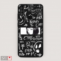 ������� ����������� ����� Manga graffiti white �� Samsung Galaxy M11