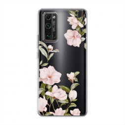 Силиконовый чехол Цветочная нежность на Honor 30 Pro Plus