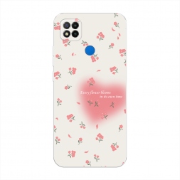 ����������� ����� Blooms in time pink �� Xiaomi Redmi 9C