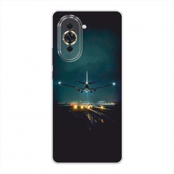 Силиконовый чехол Ночной рейс на Huawei Nova 10