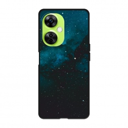 Матовый силиконовый чехол Синий космос на OnePlus Nord N30 5G