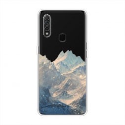 Силиконовый чехол Горы арт 2 на Oppo A31