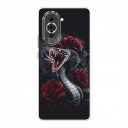 Силиконовый чехол Dark snake на Huawei Nova 10