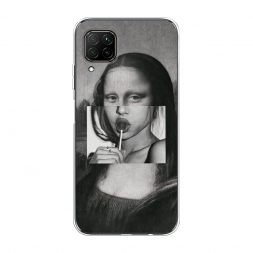 ����������� ����� Mona Lisa sucking lollipop �� Huawei P40 Lite