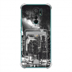 Ночной Нью-Йорк на Xiaomi Redmi 9