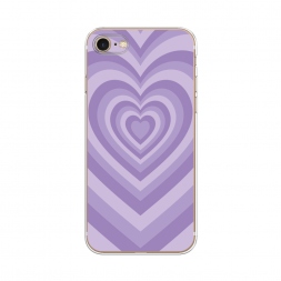 ����������� ����� Violet heart latte �� iPhone 7