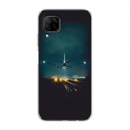 Силиконовый чехол Ночной рейс на Huawei Nova 7i