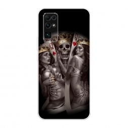 Силиконовый чехол Карты король и королевы на Honor 30