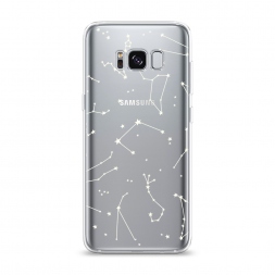 Силиконовый чехол Созвездия на Samsung Galaxy S8