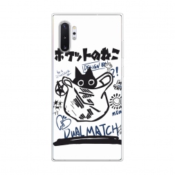 Силиконовый чехол Кот в пакете рисунок на Samsung Galaxy Note 10 Plus