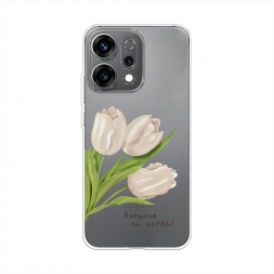Силиконовый чехол Romance on earth 2 на Oppo Reno 14 5G