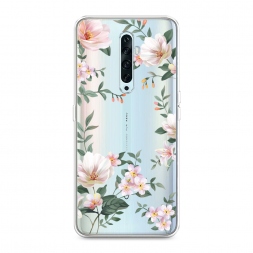 ����������� ����� Beautiful white flowers �� Oppo Reno 2Z