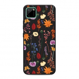 ������� ����������� ����� Orange Purple flowers �� Realme C11