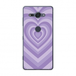 ����������� ����� Violet heart latte �� Sony Xperia XZ2 compact