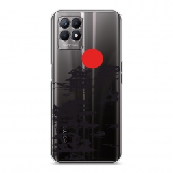 Силиконовый чехол Алое солнце на Realme 8i