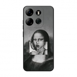 ������� ����������� ����� Mona Lisa sucking lollipop �� Infinix Smart 7