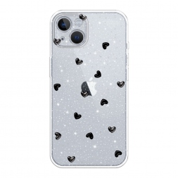 Блестящий Сердца на iPhone 13