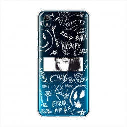 ����������� ����� Manga graffiti white �� Vivo Y91c