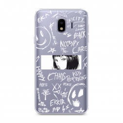 ����������� ����� Manga graffiti white �� Samsung Galaxy J4