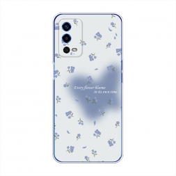 ����������� ����� Blooms in time blue �� Oppo A55 4G